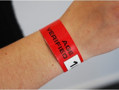Patterned Design Tyvek Wristbands