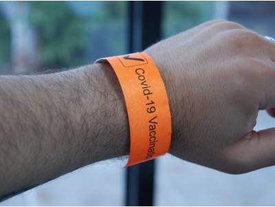 COVID-19 Vaccination Check Wristbands