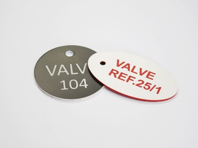 Engraved Valve Labels