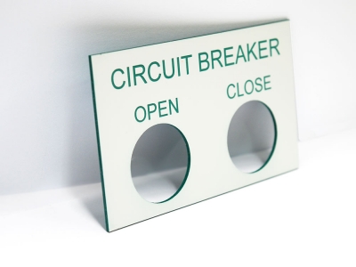 RCD & Circuit Labels