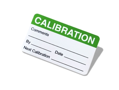 Pre Printed Calibration Labels