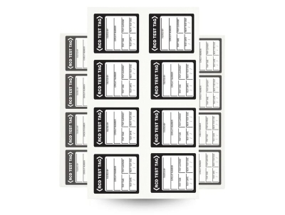 Large RCD Test Tags