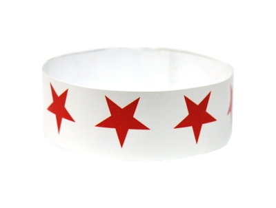 Tyvek Wristbands - Stars