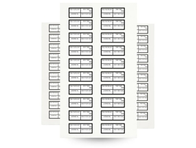 Small RCD Test Tags