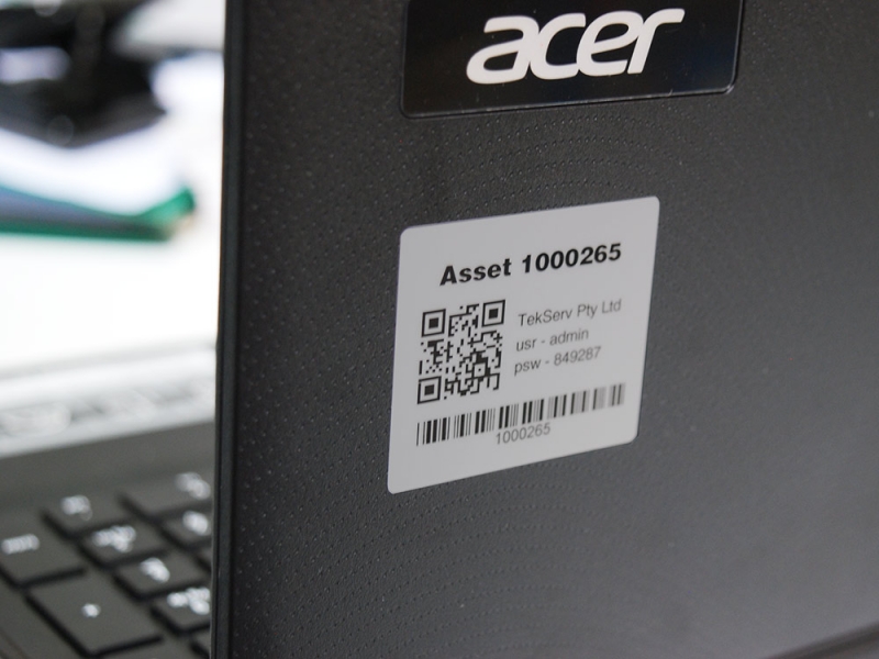 Fully Custom Asset Labels & Stickers | EXELPrint Australia