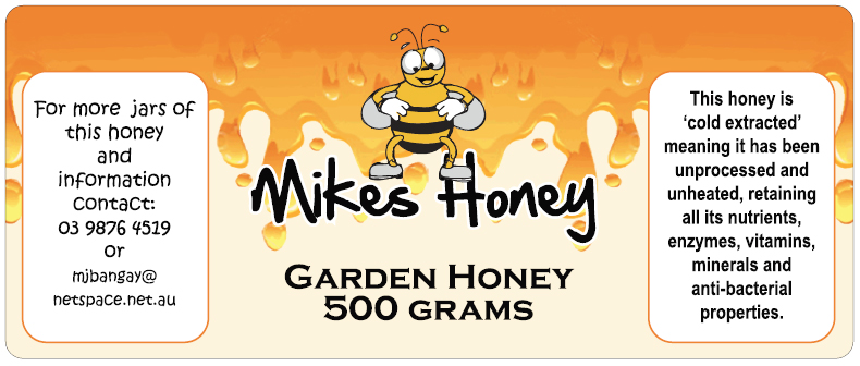 Mikes Honey Digital Label