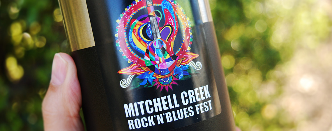 Mitchell Creek Fest Custom Labels 