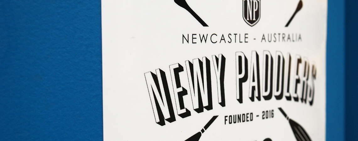 Newy Paddlers 2 Custom Labels by EXELPrint