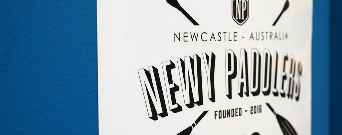 Newy Paddlers 2 Custom Labels by EXELPrint