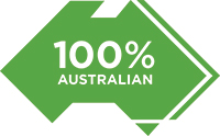 100% Australian Made Label